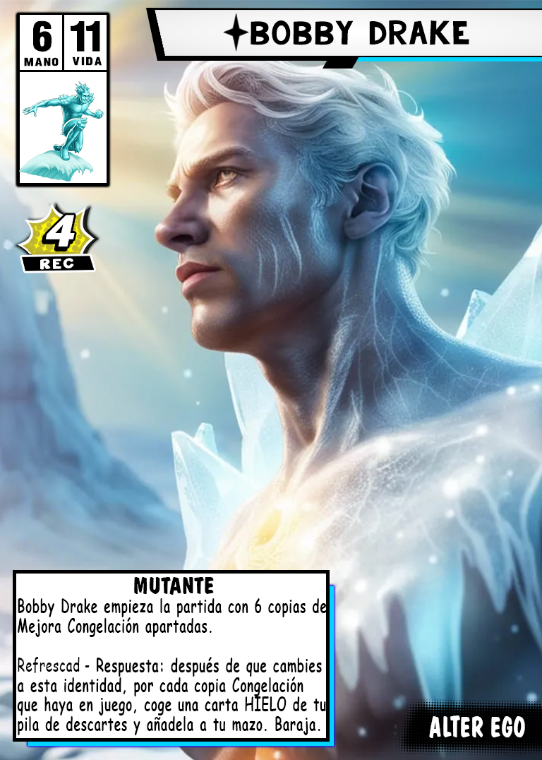Bobby drake promo alter ego